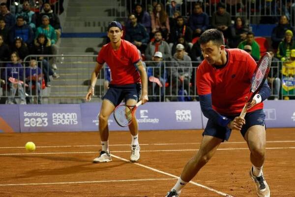 Tomas Barrios y Tabilo-Team Chile-Santiago 2023